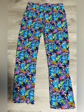 Showstopper Bamboo Monsters Inc Lounge Joggers Boo Sully Mike Large Mens